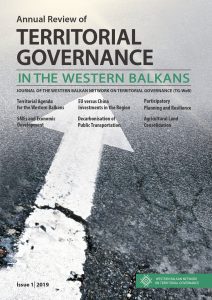 Book Cover: Annual Review of Territorial Governance in the Western Balkans Issue 1| 2019