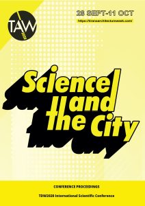 Book Cover: Tirana Architecture Week 2020 - Conference Proceedings: Science and the City. In the Era of Paradigm Shifts