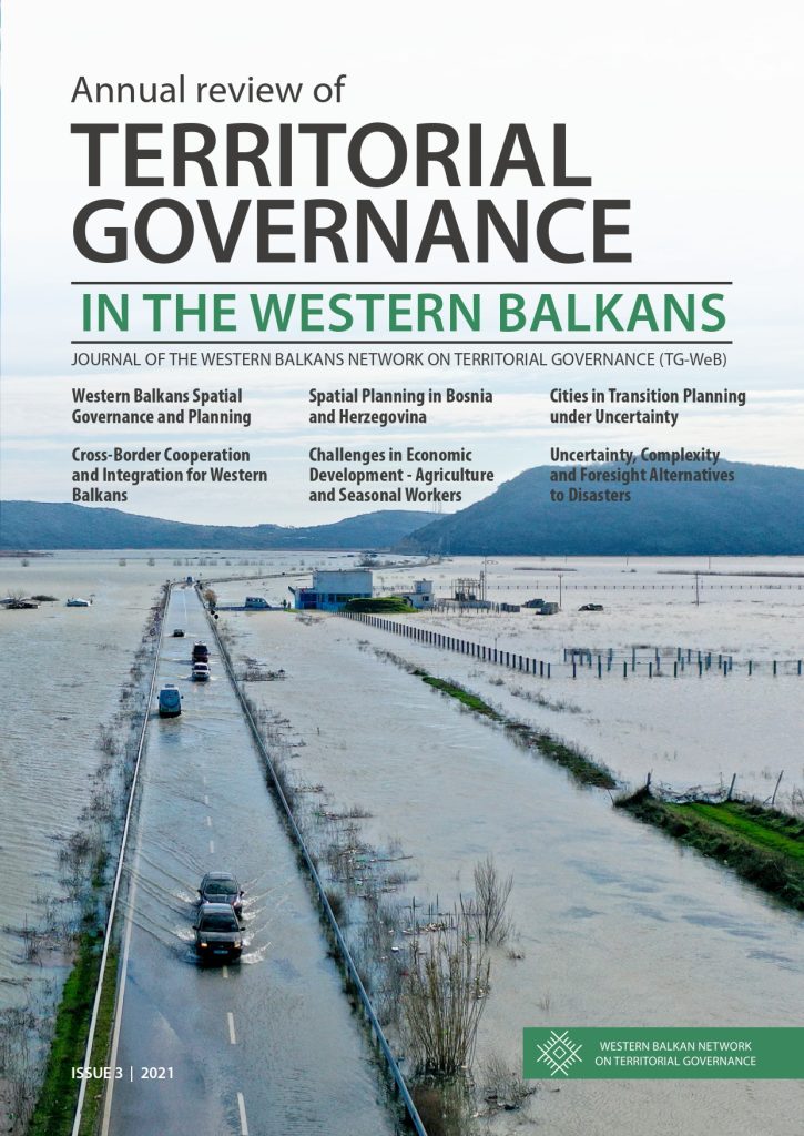 Book Cover: Annual Review of Territorial Governance in the Western Balkans Issue 3| 2021