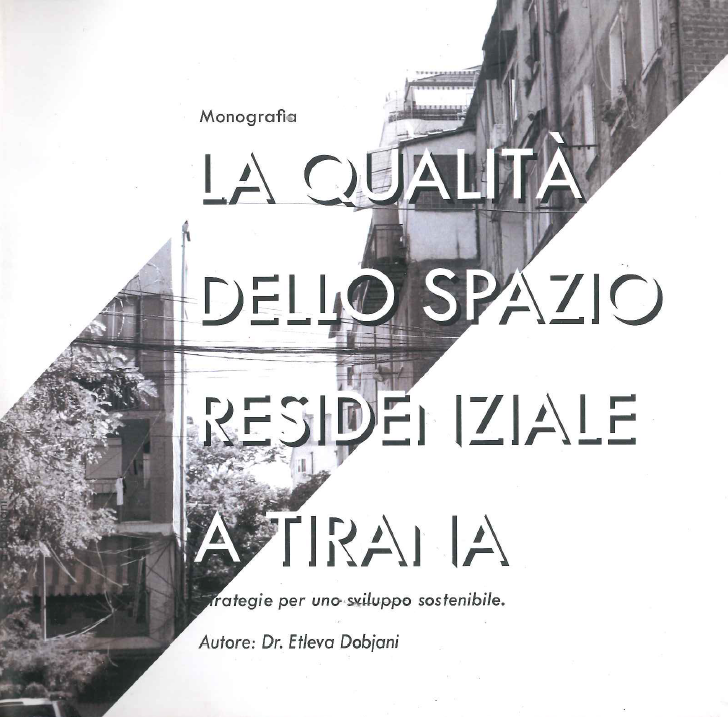 Book Cover: La qualità dello spazio residenziale a Tirana