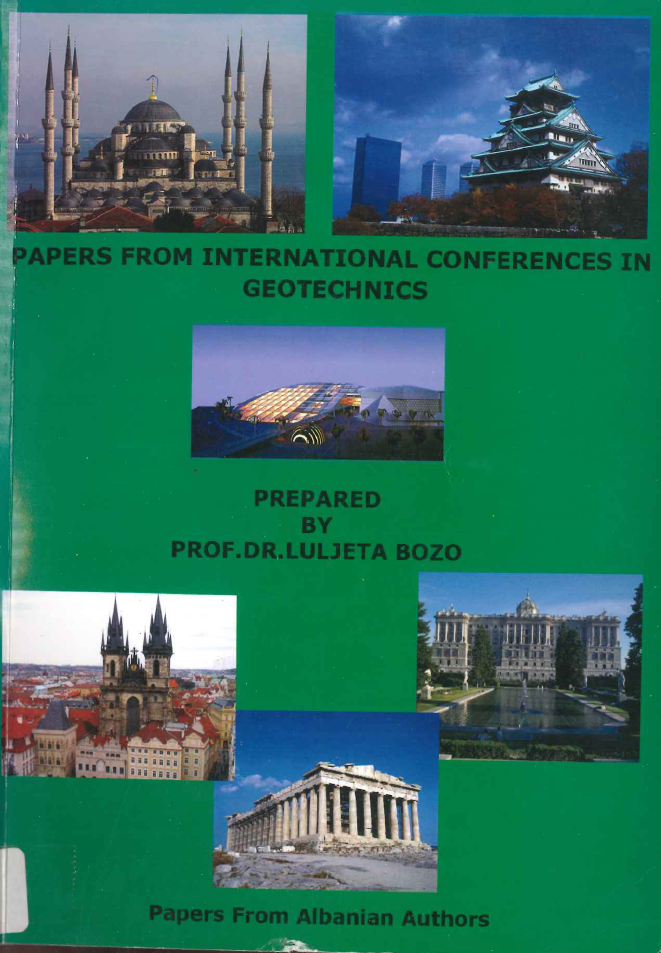 Book Cover: Papers from International Conference in Geotechnics 2002-2010