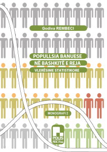 Book Cover: Popullsia Banuese në Bashkitë e Reja. Vlerësime Statistikore